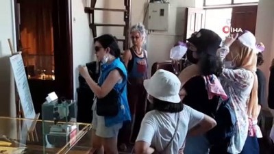 halk oyunlari -  Gençlik kampı öğrencileri Türkiye'nin tek Mikro Minyatür Sanat Merkezi'ni gezdi Videosu