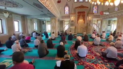 cuma namazi -   Şeyh Şaban-ı Veli Cami'nde ilk cuma namazı kılındı Videosu