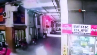 patlama ani -  Eyüpsultan’da işyerindeki tüp patlaması kamerada Videosu