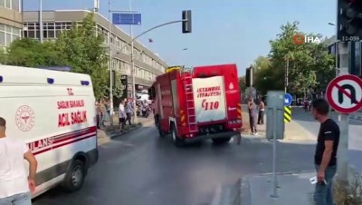 tup patlamasi -  Eyüpsultan'daki iş merkezinde tüp patladı Videosu