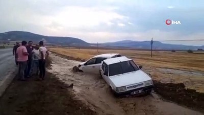  Gaziantep’te sağanak yağış kazaya sebep oldu