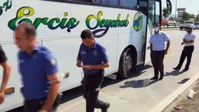  Hırsızlık şüphelisi şehirlerarası otobüste yakalandı