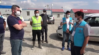 karantina -  YHT şantiyesinde korona virüs alarmı: 7 işçi karantinaya alındı Videosu