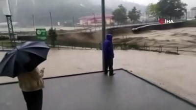 kontrol noktasi -  Ayancık’a 240,5 mm yağış düştü Videosu
