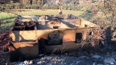 helikopter -  Bucak yangınında 53 ev boşaltıldı Videosu
