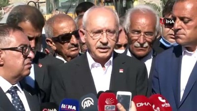afet bolgesi -  CHP Genel Başkanı Kılıçdaroğlu Van’daki sel bölgesinde Videosu
