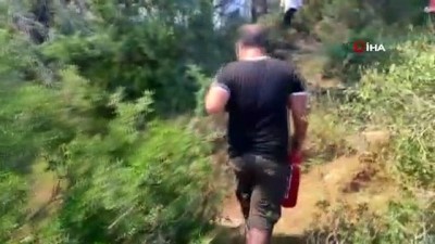 ormanli -  Manavgat’ta başlayan yangın yerleşim yerlerini tehdit ediyor Videosu
