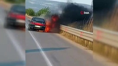 tahkikat -  Tamirden çıkan otomobil alev alev yandı Videosu