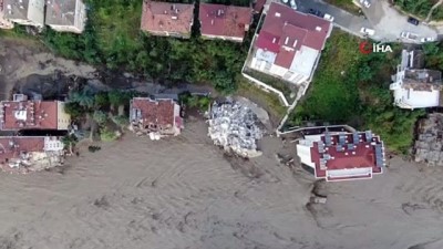 nadan -  Bozkurt'ta yıkılan bina ve tahribat gün ağarınca görüntülendi Videosu