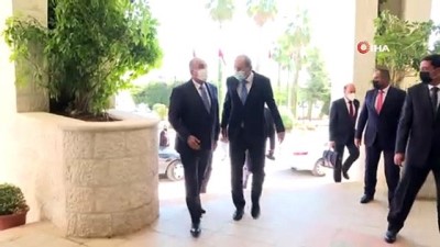  - Bakan Çavuşoğlu Ürdünlü mevkidaşı es-Safedi ile görüştü