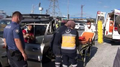  Başakşehir’de feci kaza: 2 yaralı