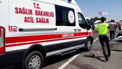  Gaziantep’te trafik kazası: 1 ölü, 1 yaralı