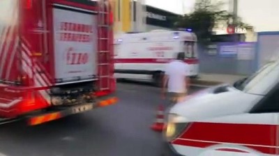 asiri hiz -  Sancaktepe’de makas atan otomobil kazaya neden oldu: 2 yaralı Videosu