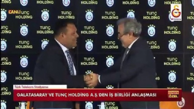 Tunç Holding, Galatasaray'a sponsor oldu!