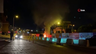 benzin -  Ümraniye’de hareket halindeki otomobil alev alev yandı Videosu