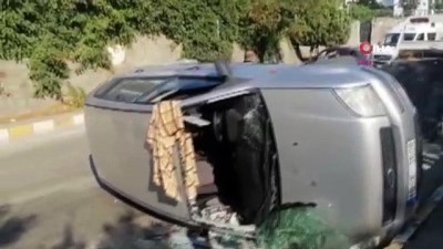 direksiyon -  Erdek'te trafik kazası: 1 yaralı Videosu