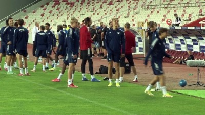 futbol - Kopenhag, Sivasspor maçı hazırlıklarını Sivas’ta sürdürdü Videosu