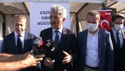  Erzincan emniyeti 2 bin kişilik aşure dağıttı