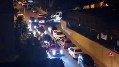 arac konvoyu -  Kartal'da silahların patladığı asker uğurlaması kamerada Videosu