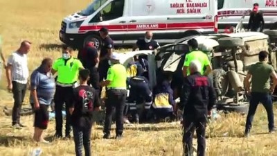 ticari arac -  Kayseri’de hafif ticari araç şarampole uçtu: 3 ölü, 8 yaralı Videosu