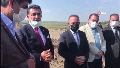 temel atma toreni -  Otobüs terminalinin ilk temeli atıldı Videosu