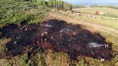 helikopter -  Pendik’te çıkan orman yangını kontrol altına alındı Videosu