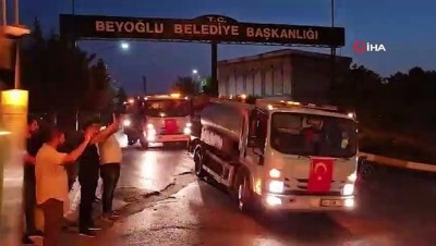hukumet -  - Beyoğlu Belediyesi ekipleri yangınla mücadele için Manavgat’ta Videosu