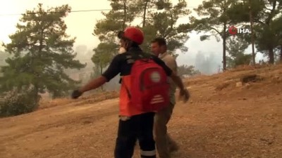 yukselen -  Bir mahalle yanmaktan son anda böyle kurtarıldı Videosu