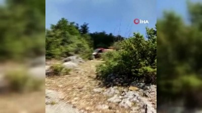 ormanlik alanda yangin -  Kastamonu’da ormanlık alanda çıkan yangın kontrol altına alındı Videosu