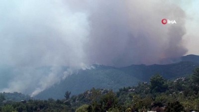 itfaiye eri -  Manavgat’ta çıkan orman yangını 6’ıncı gününde devam ediyor Videosu