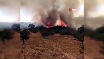 yangina mudahale -  Seydikemer yangını büyüyor Videosu