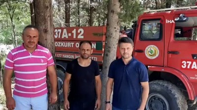 orman iscisi -  Yangında iki kaplumbağayı kurtaran işçiler taktir topladı Videosu