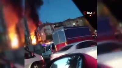 cati kati -  Gaziosmanpaşa’da gecekondu alev alev yandı Videosu