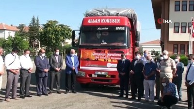 sivil toplum -  Karaman’dan yangın bölgesindeki 20 aileye beyaz eşya yardımı Videosu
