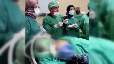 ameliyathane -  Japonya da yapılabilen 'Akalazya' işlemi Kahramanmaraş'ta da yapıldı Videosu