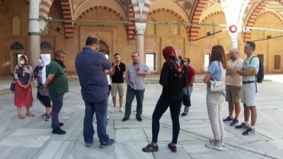 turist -  Turist rehberler, Selimiye'ye hayran kaldı Videosu