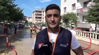 sel -  AFAD gönüllüleri Ayancık'ta yardıma koşuyor Videosu