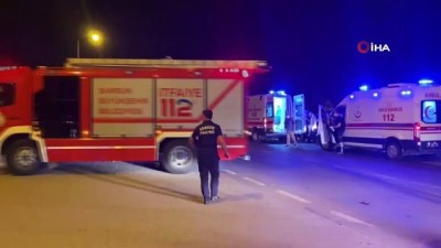  Samsun’da zincirleme kaza: 4 yaralı