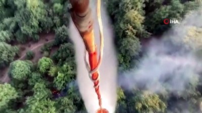orman yangini -  - Azerbaycan Lerik'teki orman yangınını söndürme çalışmaları sürüyor Videosu