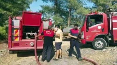 orman yangini -  Bodrum’daki yangın büyümeden kontrol altına alındı Videosu