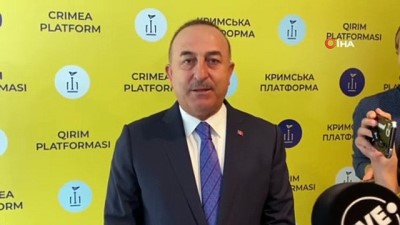kirim -  - Çavuşoğlu: 'Ukrayna'nın sınır ve toprak bütünlüğüne olan desteğimizi göstermek için geldik' Videosu