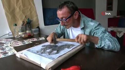 bedensel engelli -  Filografi sanatıyla engelleri aştı Videosu