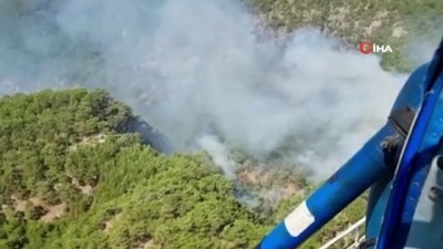 akkale -  Kazdağları'nda orman yangını Videosu