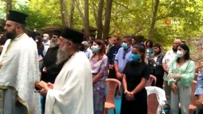 isaf -  Kirazlı Manastırı'nda ayin yapıldı Videosu