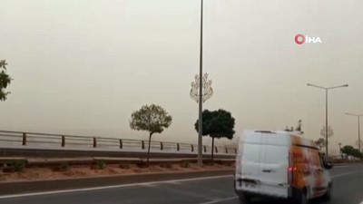  Mardin'de toz fırtınası Videosu