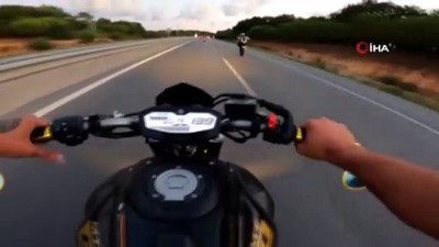 teror -  Motosikletliler akan trafikte sürücülere dehşeti yaşattı... Şile yolunda 6 motosikletlinin tek teker terörü kamerada Videosu