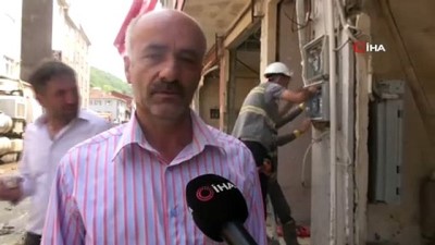 sel felaketi -  Sel afetinin yaşandığı Bozkurt’ta iş yerlerinin tadilat ve onarımlarına başlandı Videosu