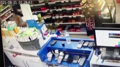 alisveris -  Akaryakıt istasyonundaki hırsızlık kamerada Videosu