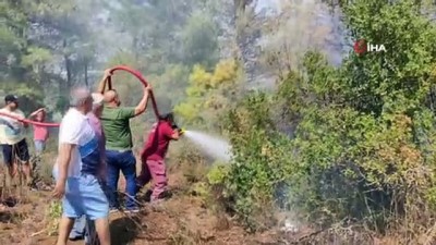 ormanli -  Manavgat’ta mezarlıkta çıkan yangın kontrol altına alındı Videosu