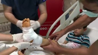 ameliyat -  Küçükçekmece’de balkondan düşen küçük Ahmed: “Lamba patladı ama o yüzden atlamadım” Videosu